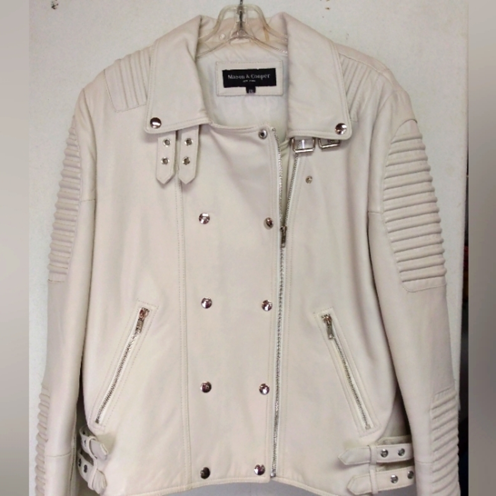 Mason & Cooper Leather jacket size 2XL